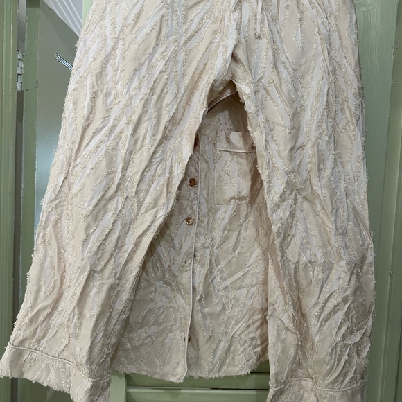 Buru Silk Pajama Formal Set - Eveningwear set - ivory - Picture 6 of 6